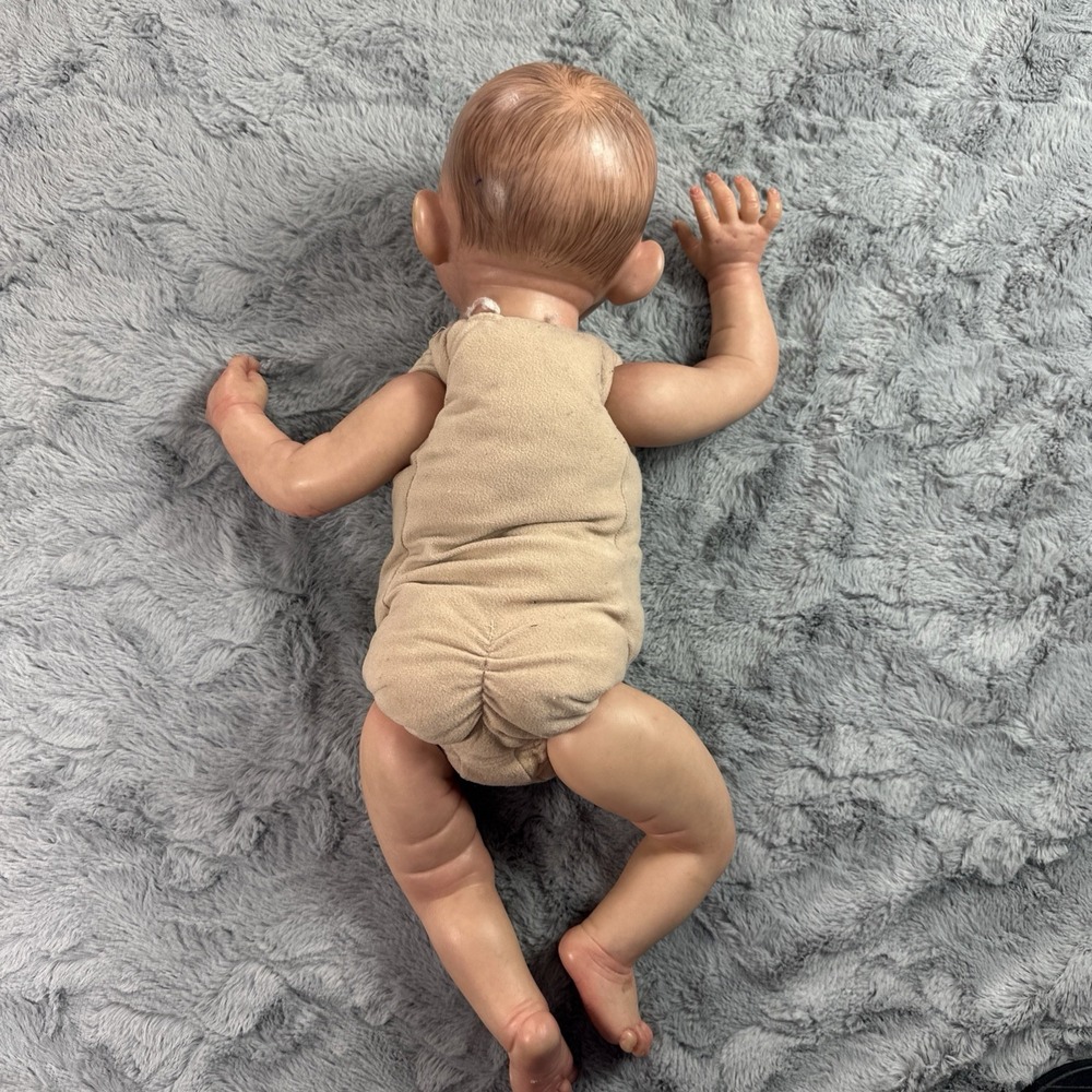 Reborn Baby Doll Aria by Ping Lao Handpainted Realistic weighted Vinyl Cloth - Picture 9 of 15